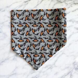 DOG Bandana - Witch Hats - Size L Large
